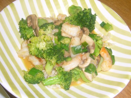 Coconut Curry Shrimp with Vegetables